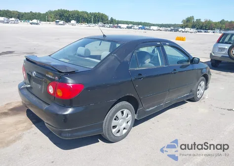 2003 Toyota Corolla S из США, поврежденный, VIN 1NXBR32E93Z035637